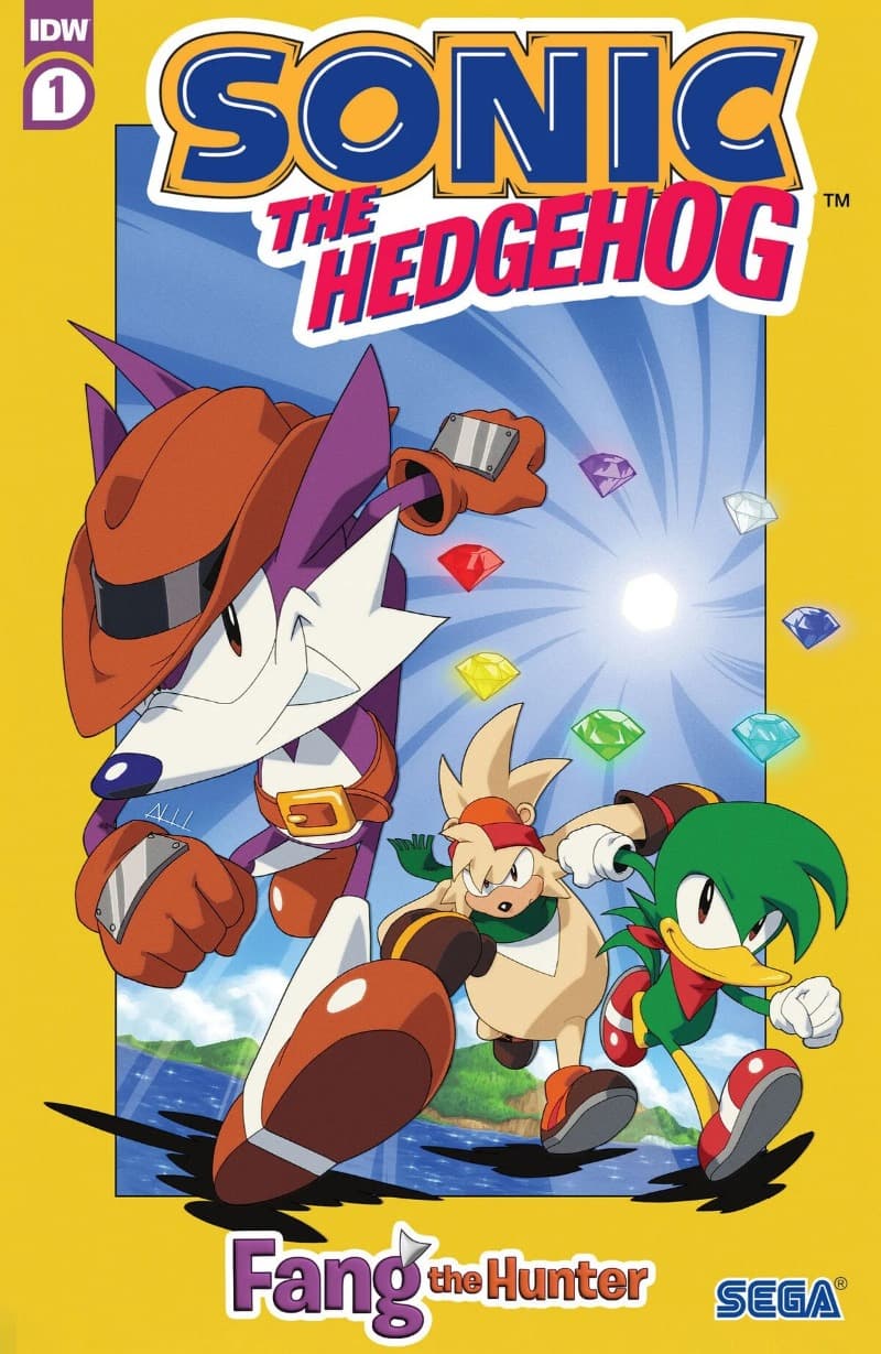 Sonic the Hedgehog: Fang the Hunter (2024-) comic cover - Read online free