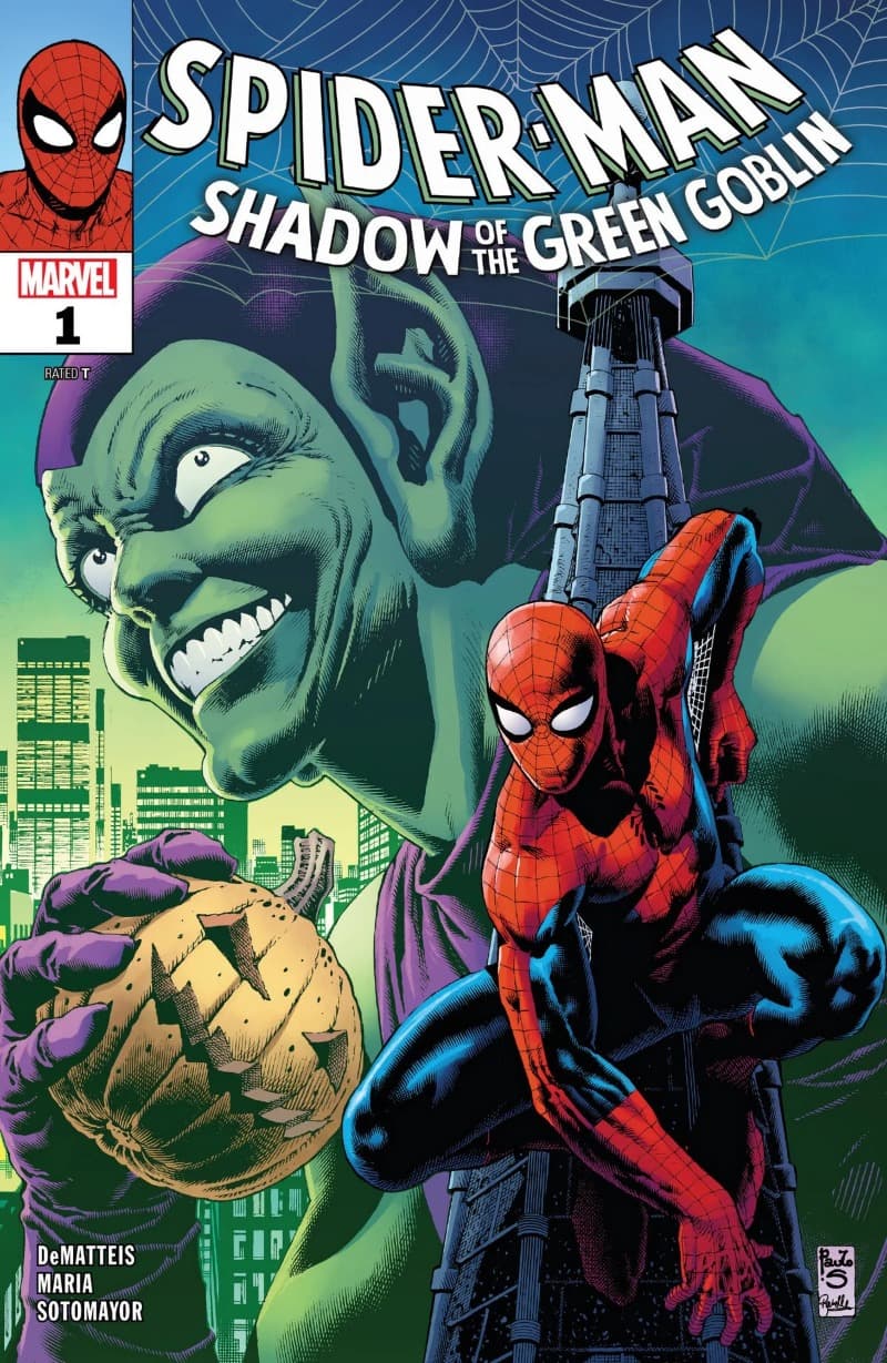 Spider-Man: Shadow of the Green Goblin (2024-) comic cover - Read online free