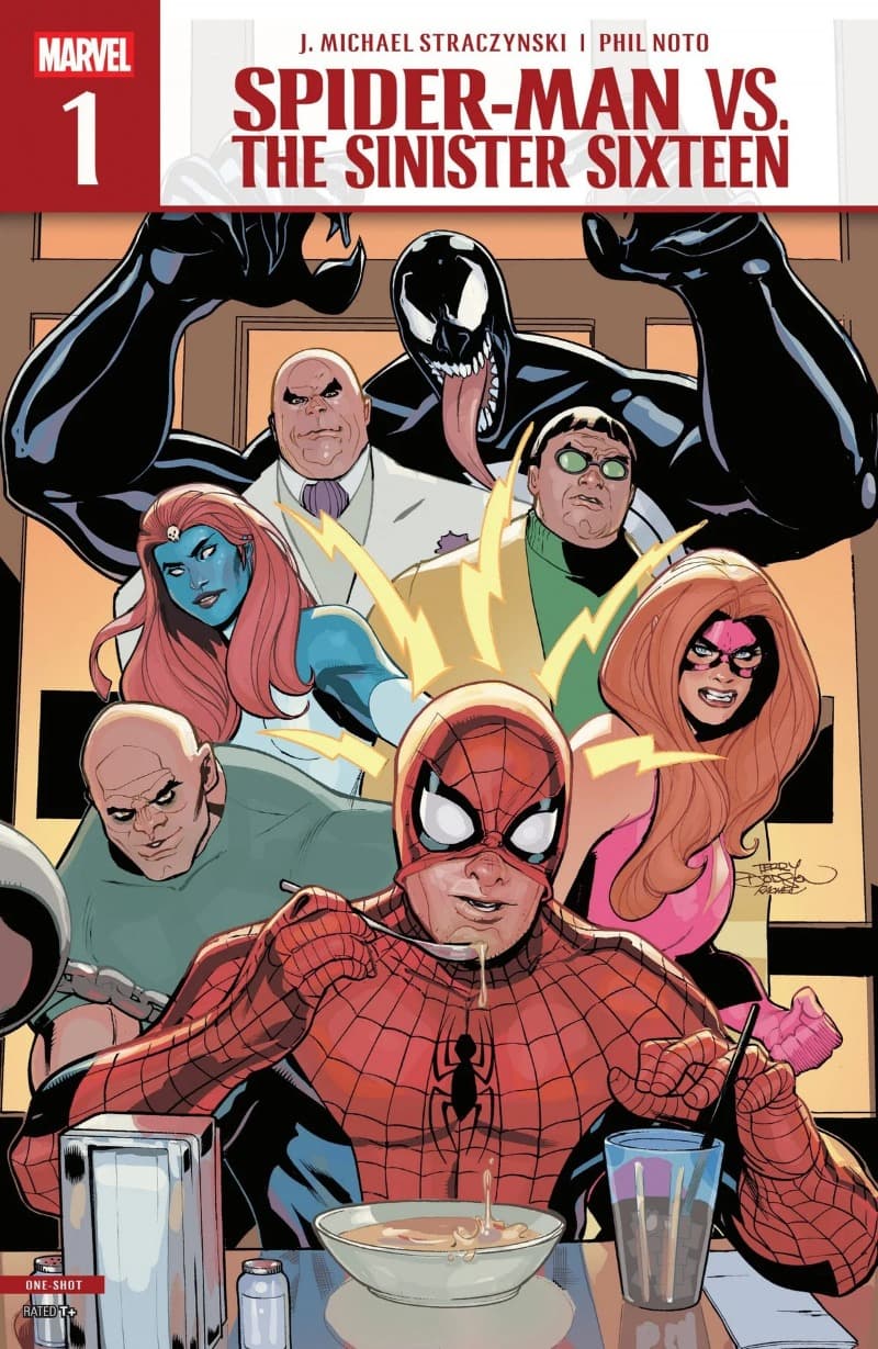 Spider-Man vs. the Sinister Sixteen (2025-) comic cover - Read online free