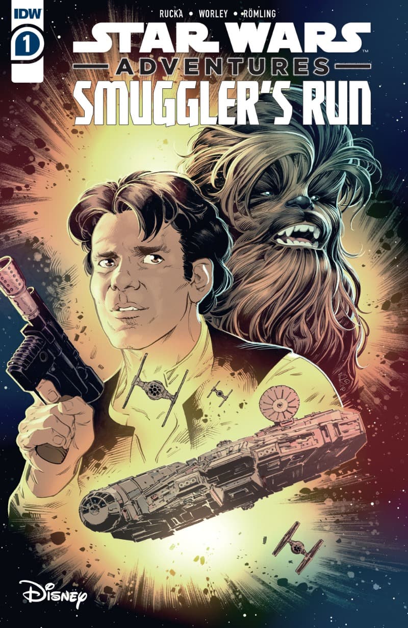 Star Wars Adventures: Smuggler's Run (2020) comic cover - Read online free