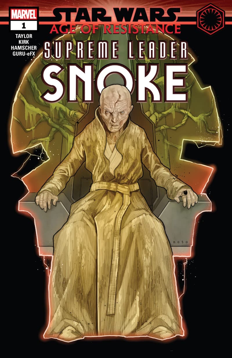 Star Wars: Age Of Resistance - Supreme Leader Snoke (2019) comic cover - Read online free
