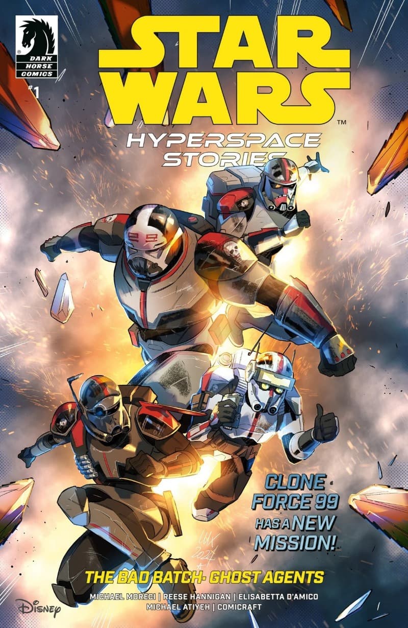 Star Wars: Hyperspace Stories β The Bad Batch: Ghost Agents (2025-) comic cover - Read online free