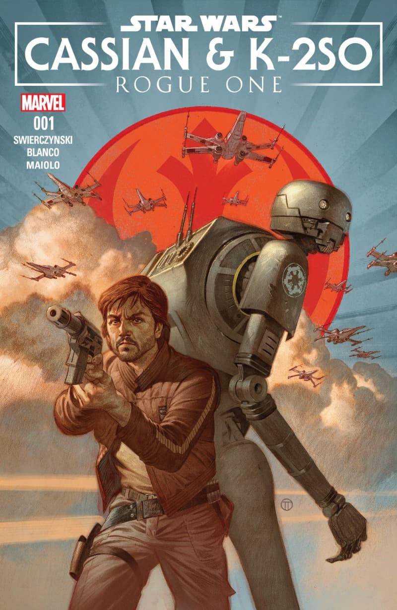 Star Wars: Rogue One - Cassian & K2SO Annual (2017) comic cover - Read online free