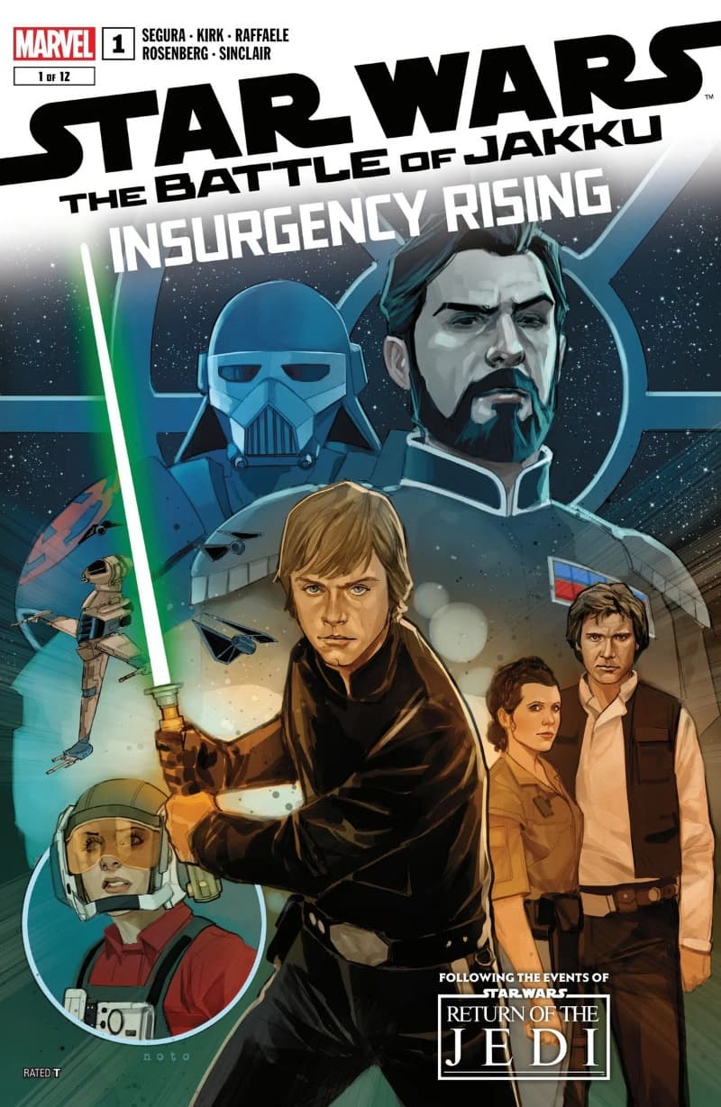 Star Wars: The Battle of Jakku - Insurgency Rising (2024-) comic cover - Read online free