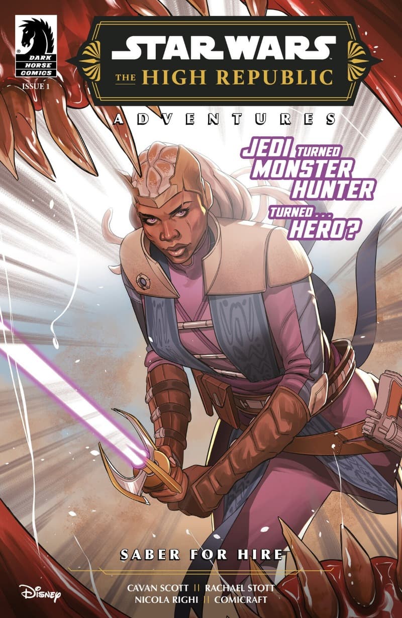 Star Wars: The High Republic - Saber for Hire (2024-) comic cover - Read online free