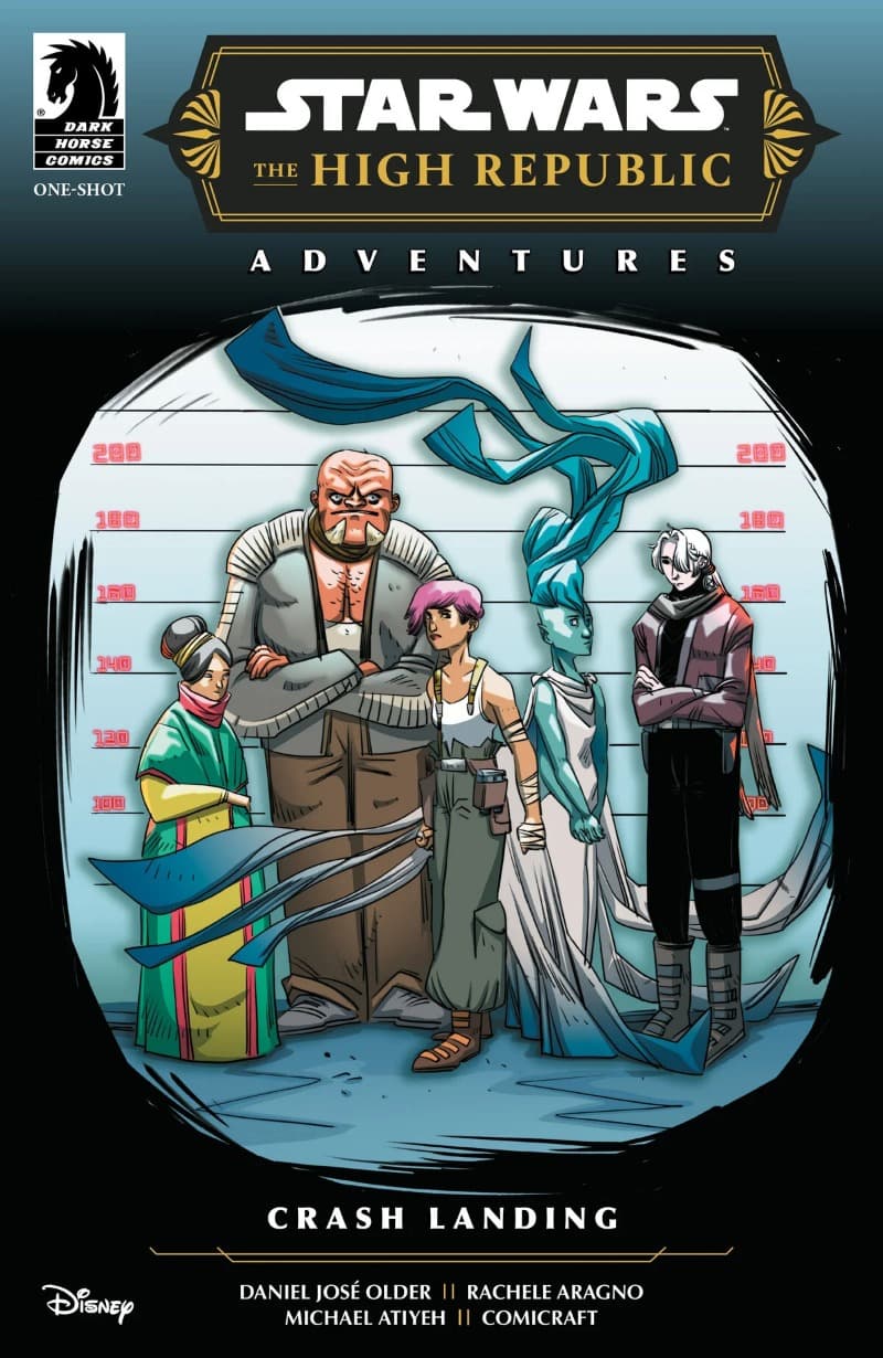 Star Wars: The High Republic Adventures - Crash Landing (2024-) comic cover - Read online free