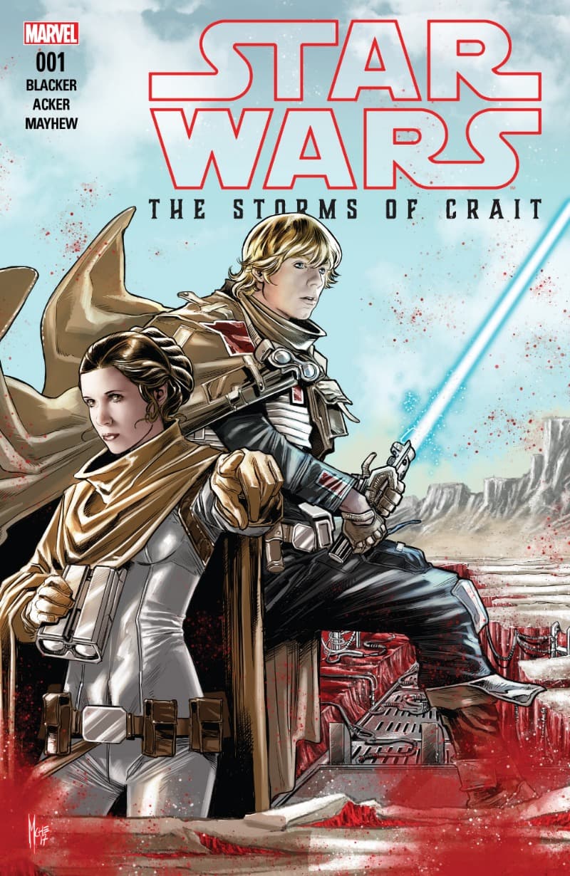 Star Wars: The Last Jedi - The Storms Of Crait (2017) comic cover - Read online free