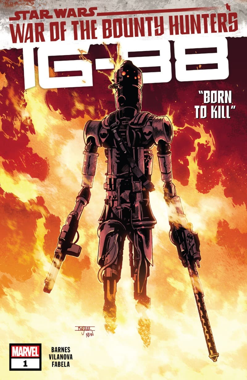Star Wars: War of the Bounty Hunters - IG-88 (2021) comic cover - Read online free