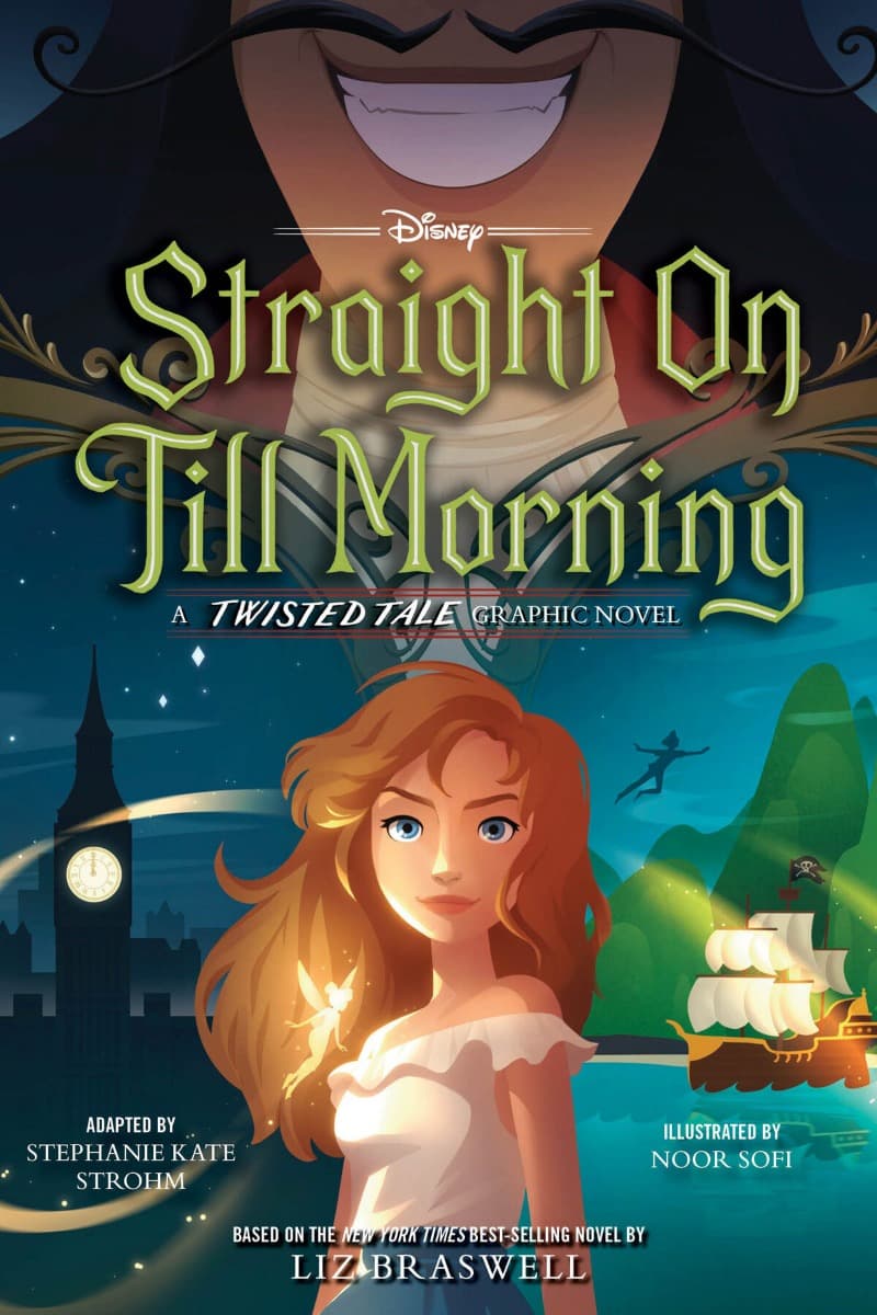 Straight On Till Morning: A Twisted Tale Graphic Novel (2024) comic cover - Read online free