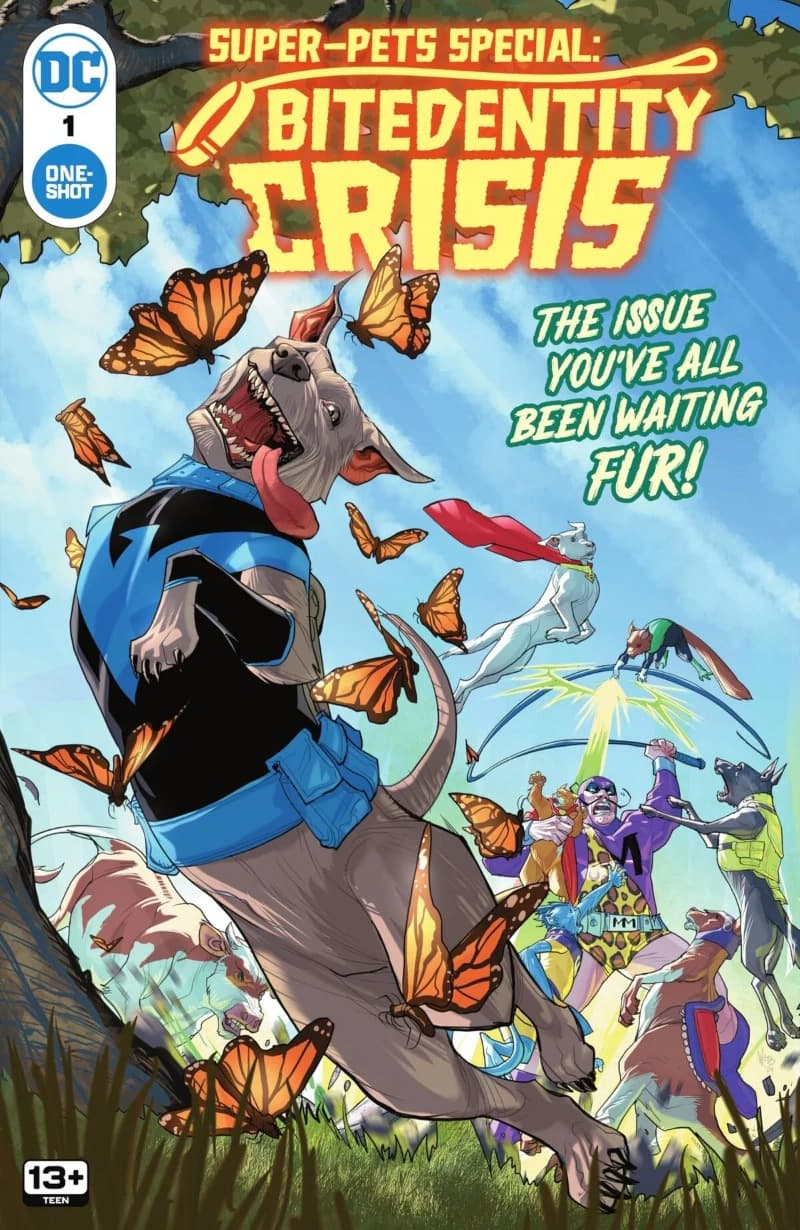 Super-Pets Special: Bitedentity Crisis (2024-) comic cover - Read online free