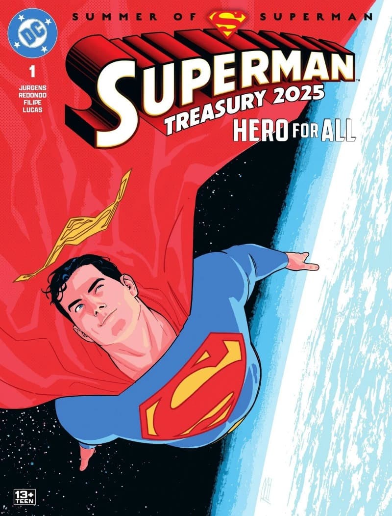 Superman Treasury 2025: Hero for All (2025-) comic cover - Read online free