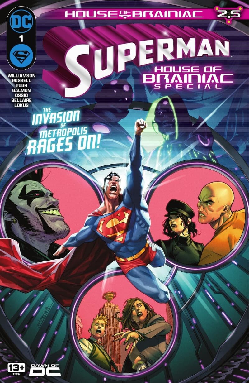 Superman: House of Brainiac Special (2024-) comic cover - Read online free