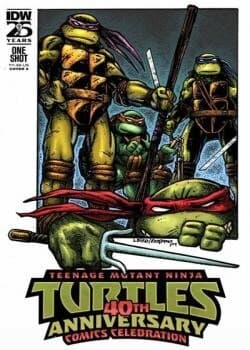 Teenage Mutant Ninja Turtles: 40th Anniversary Comics Celebration (2024-) comic cover - Read online free