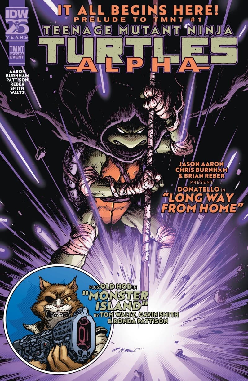Teenage Mutant Ninja Turtles: Alpha (2024-) comic cover - Read online free