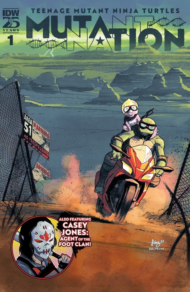 Teenage Mutant Ninja Turtles: Mutant Nation (2024-) comic cover - Read online free