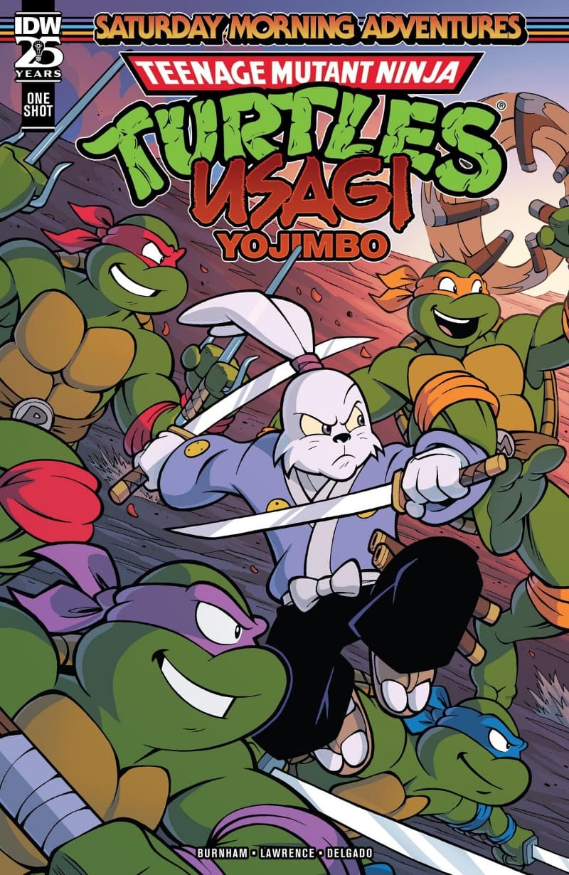 Teenage Mutant Ninja Turtles / Usagi Yojimbo: Saturday Morning Adventures (2024-) comic cover - Read online free