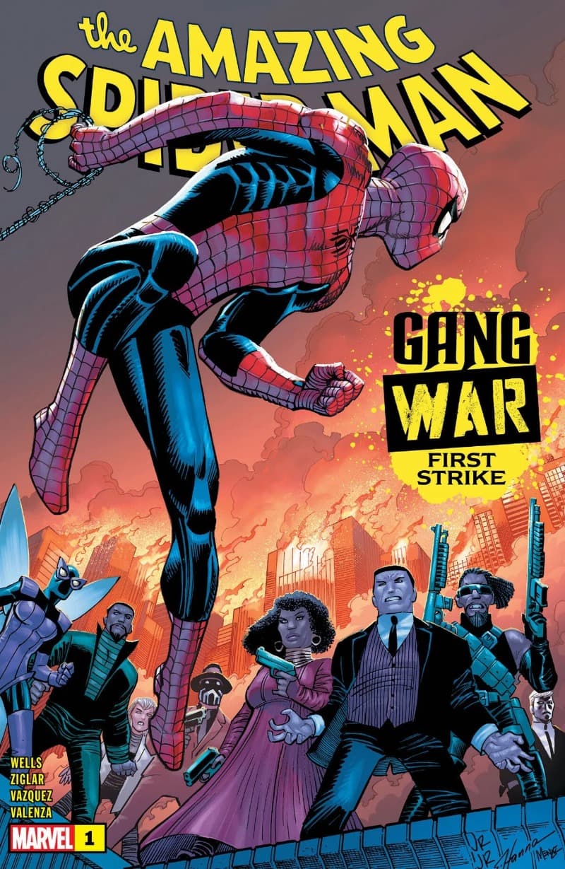 The Amazing Spider-Man Gang War: First Strike (2023-) comic cover - Read online free