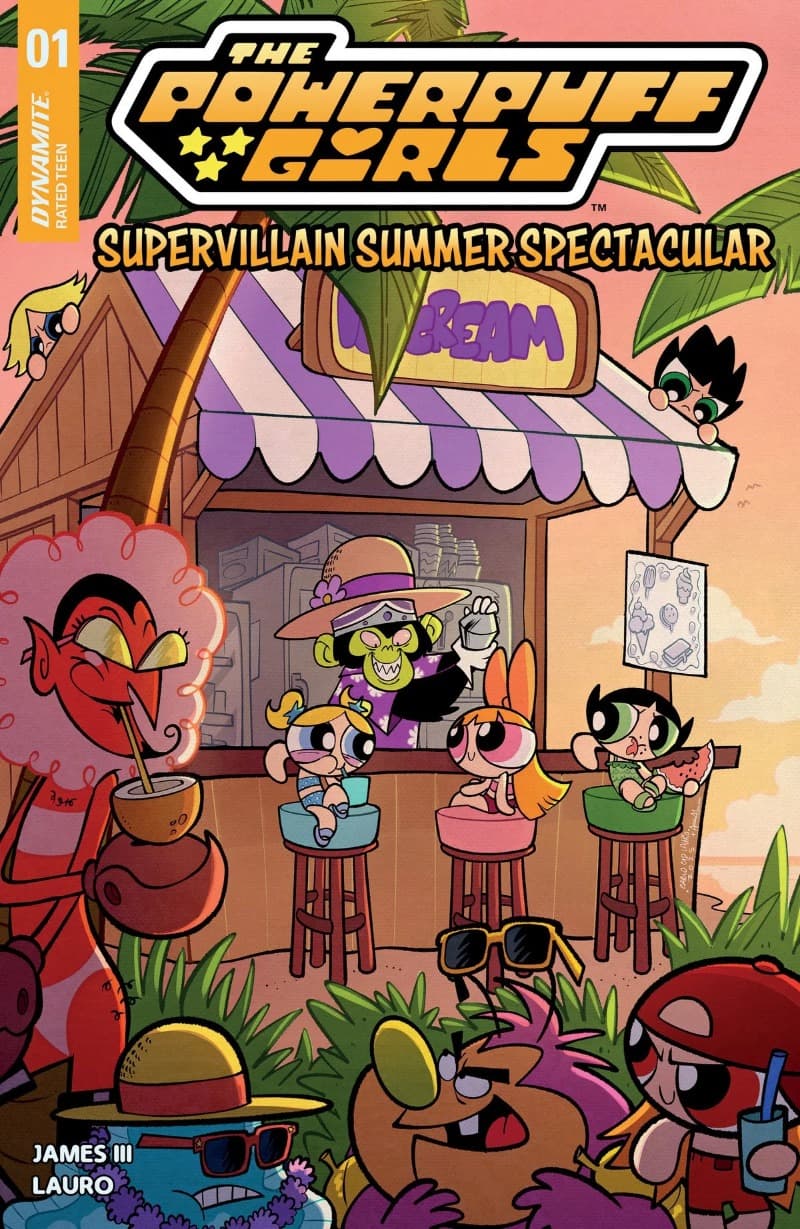 The Powerpuff Girls: Supervillain Summer Spectacular (2025-) comic cover - Read online free
