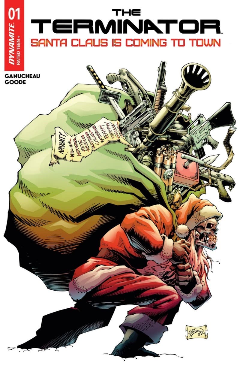 The Terminator: Santa Claus Is Coming to Town (2025-) comic cover - Read online free
