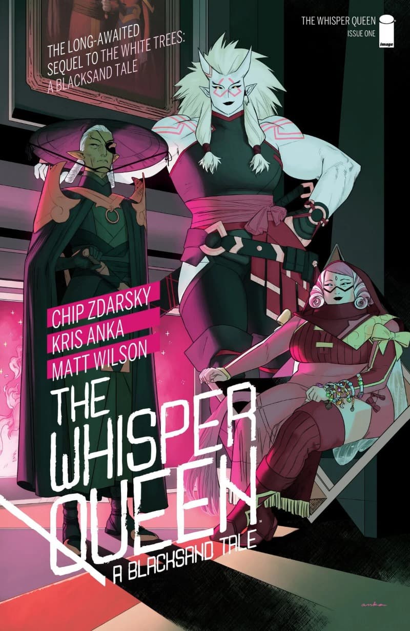 The Whisper Queen: A Blacksand Tale (2024-) comic cover - Read online free