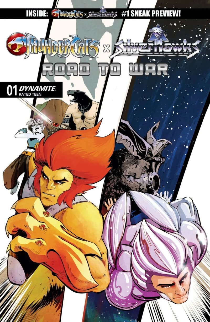 ThunderCats X SilverHawks: Road to War (2026-) comic cover - Read online free