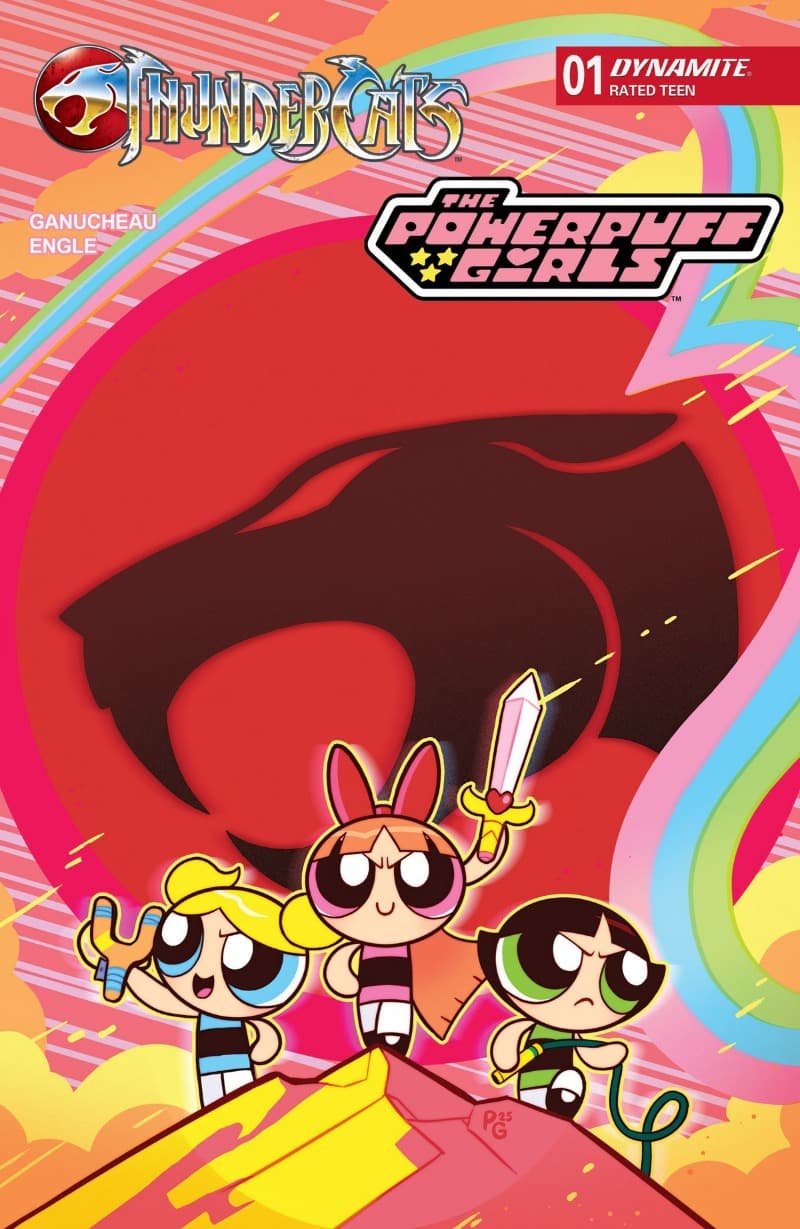 ThunderCats / The Powerpuff Girls (2025-) comic cover - Read online free
