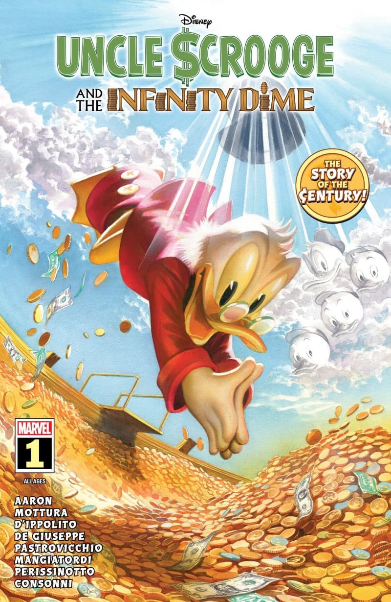 Uncle Scrooge and the Infinity Dime (2024-) comic cover - Read online free