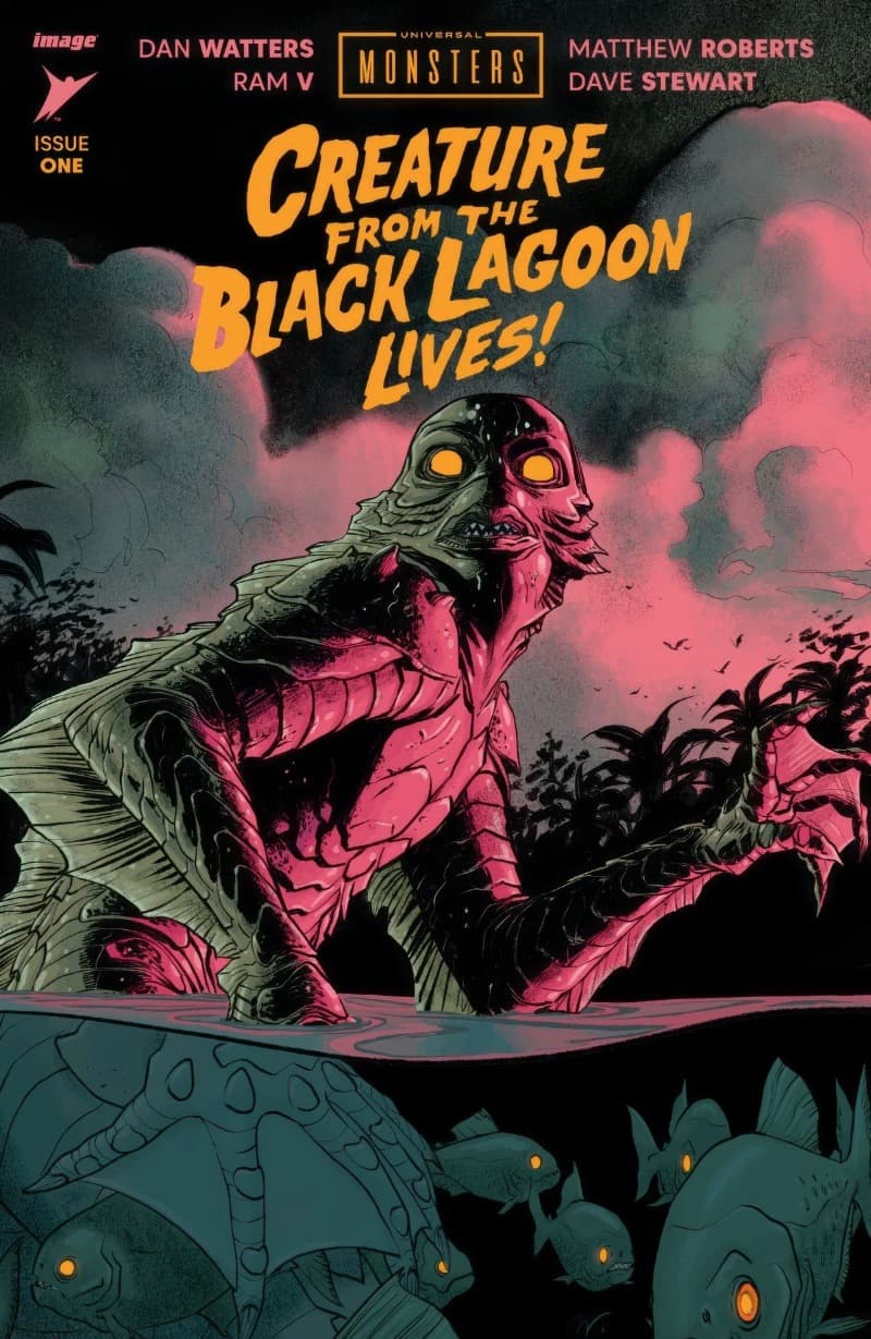 Universal Monsters: Creature From The Black Lagoon Lives! (2024-) comic cover - Read online free