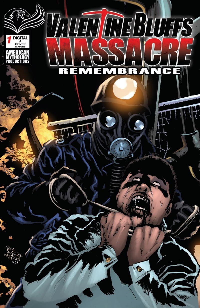 Valentine Bluffs Massacre: Remembrance (2025) comic cover - Read online free