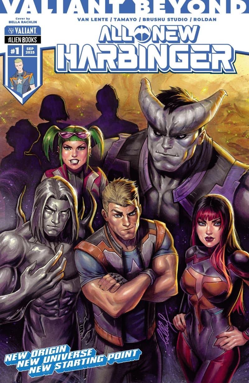 Valiant Beyond: All-New Harbinger (2025-) comic cover - Read online free