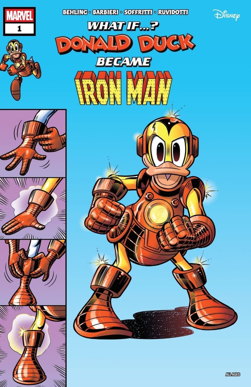 What If...? Donald Duck Became Iron Man (2025-) comic cover - Read online free