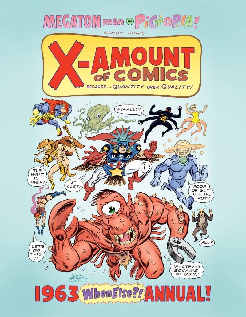 X-Amount of Comics: 1963 (WhenElse?!) Annual (2023) comic cover - Read online free