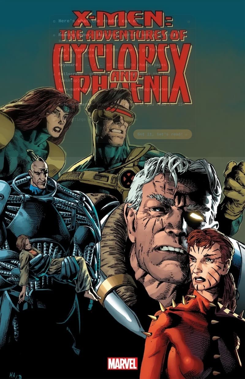 X-Men: The Adventures of Cyclops and Phoenix comic cover - Read online free